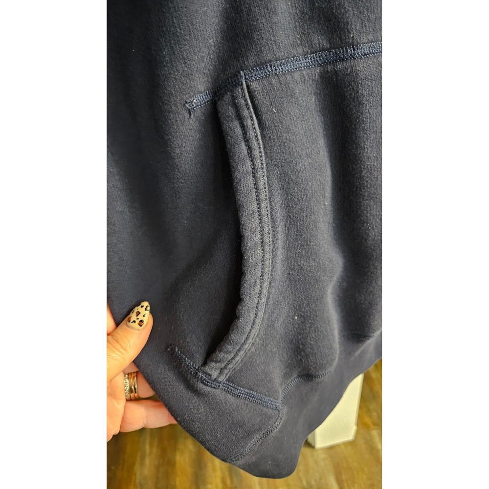 Polo Ralph Lauren Mens Navy Blue Fleece Hoodie Red Pony Logo 2XLT Big and Tall - Picture 6 of 6